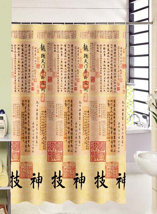 聚酯浴簾